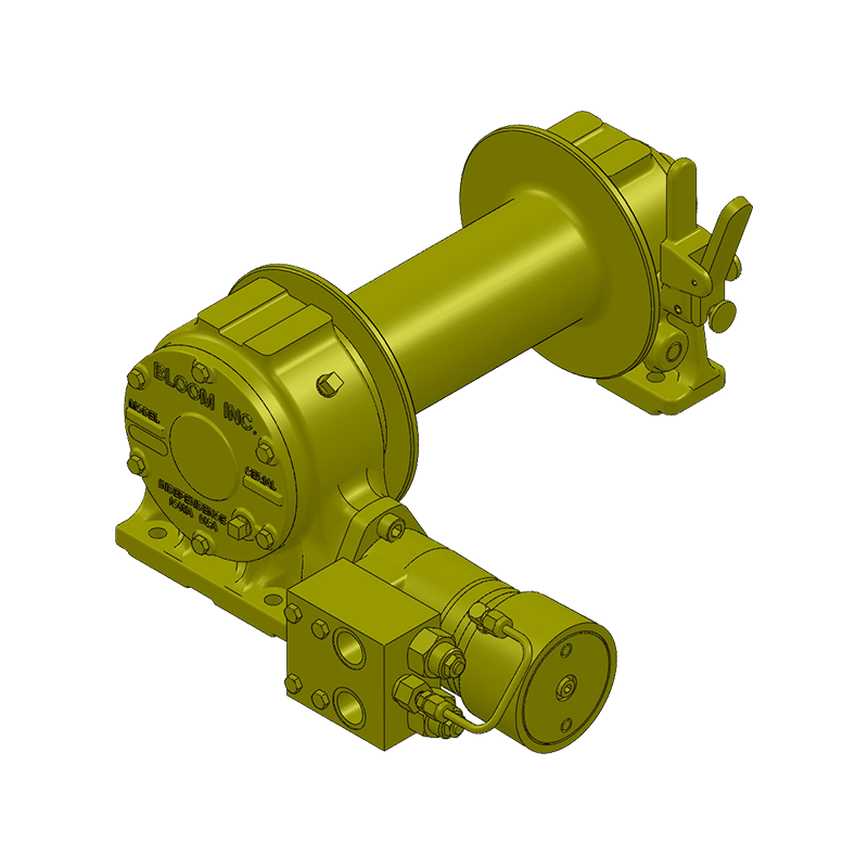 Series 1000 worm gear pulling winches Bloom Manufacturing